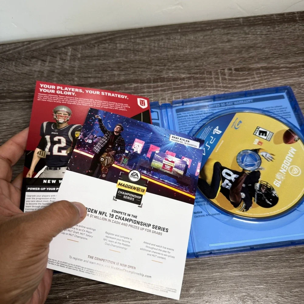 EA Sports Madden NFL 19 Video Game PS4 PlayStation 4 FOOTBALL